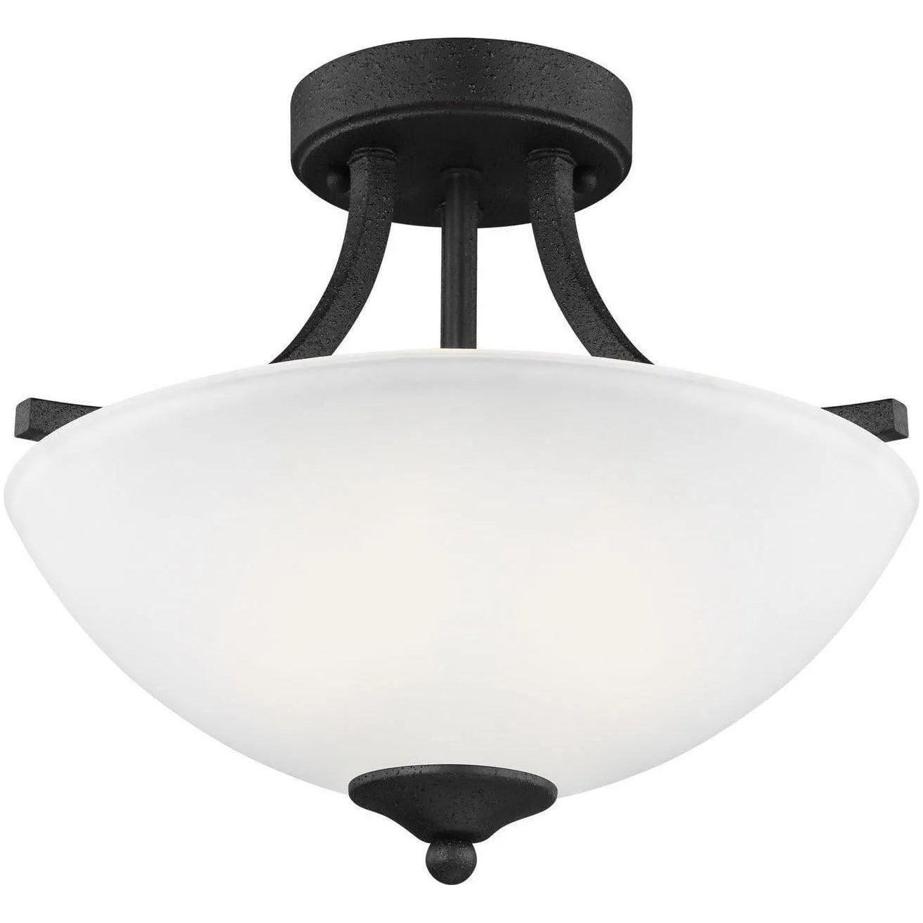 Generation Lighting - Geary Semi-Flush Convertible Pendant - 7716502EN3-112 - Canada Light Shop