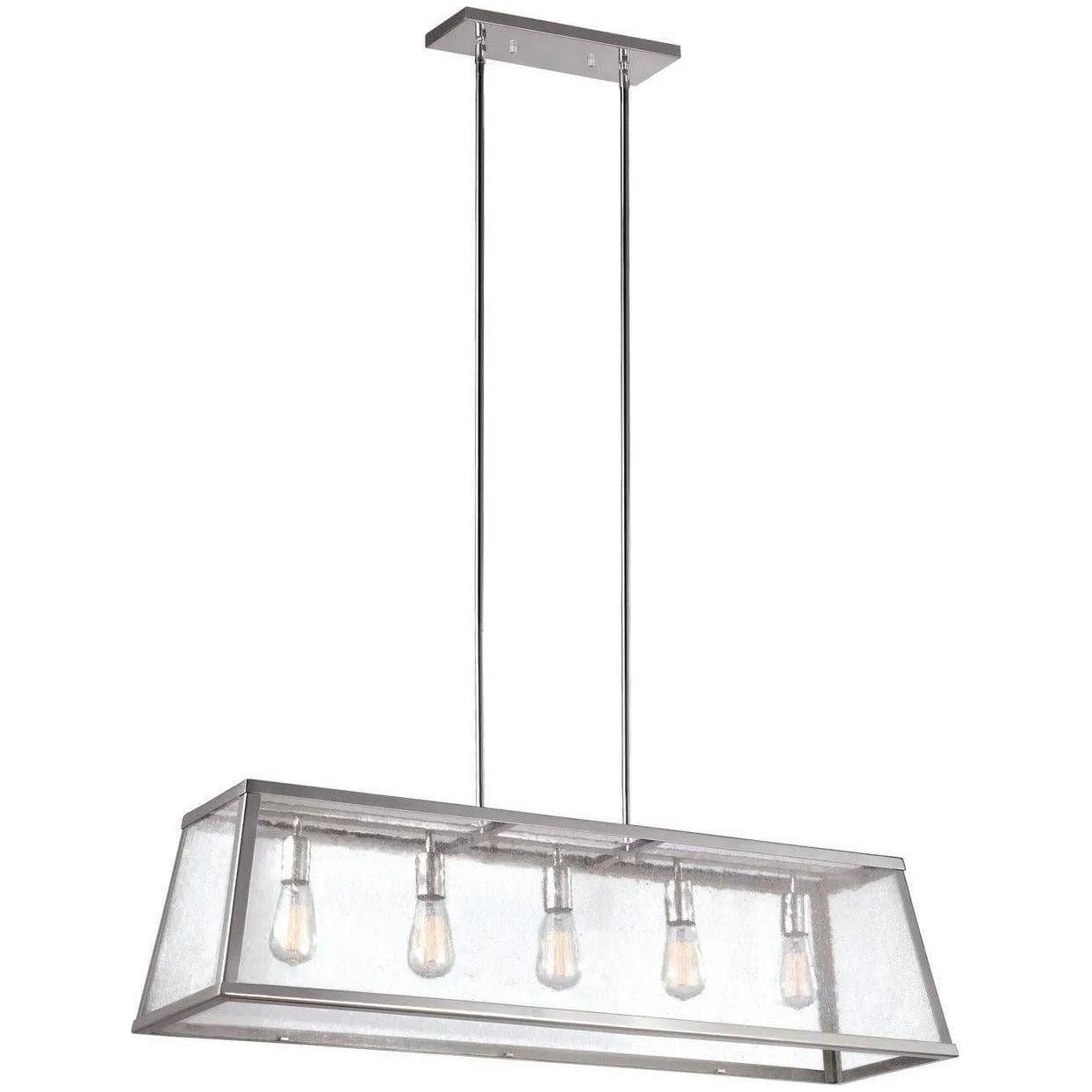 Generation Lighting - Harrow Linear Chandelier - F3073/5PN - Canada Light Shop