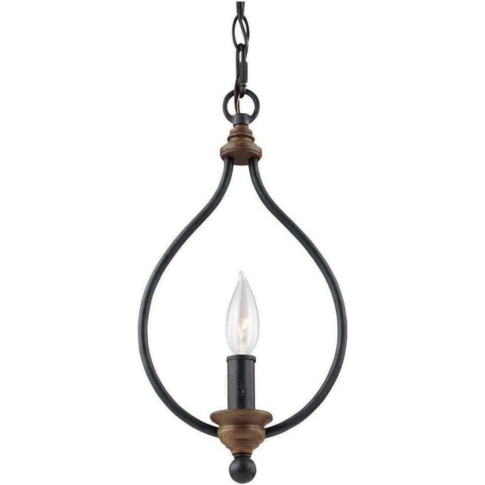Generation Lighting - Hartsville Mini Pendant - P1341DWZ/WO - Canada Light Shop