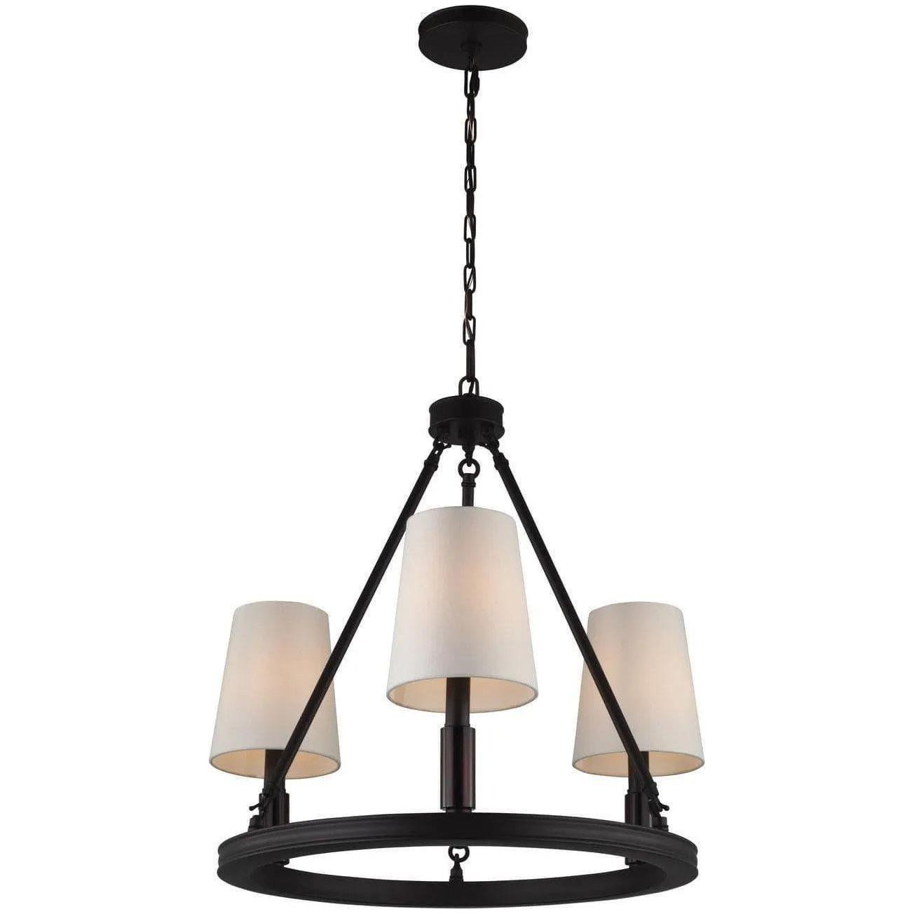 Generation Lighting - Lismore Chandelier - F2921/3ORB - Canada Light Shop