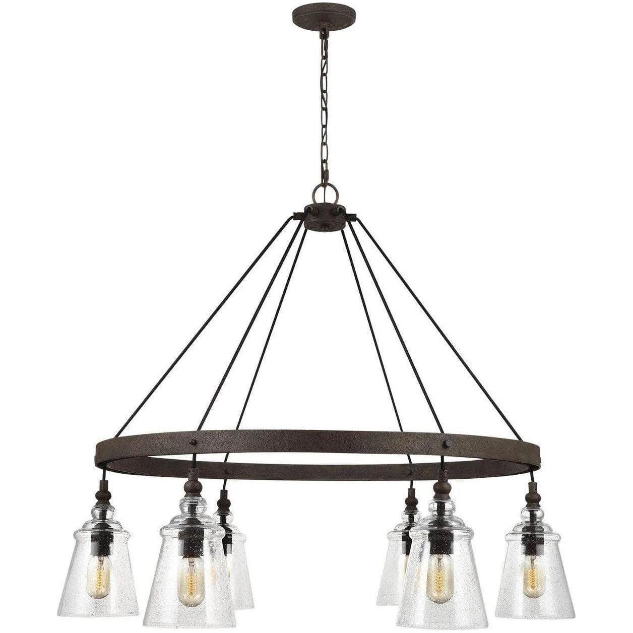 Generation Lighting - Loras Chandelier - F3170/6DWI - Canada Light Shop