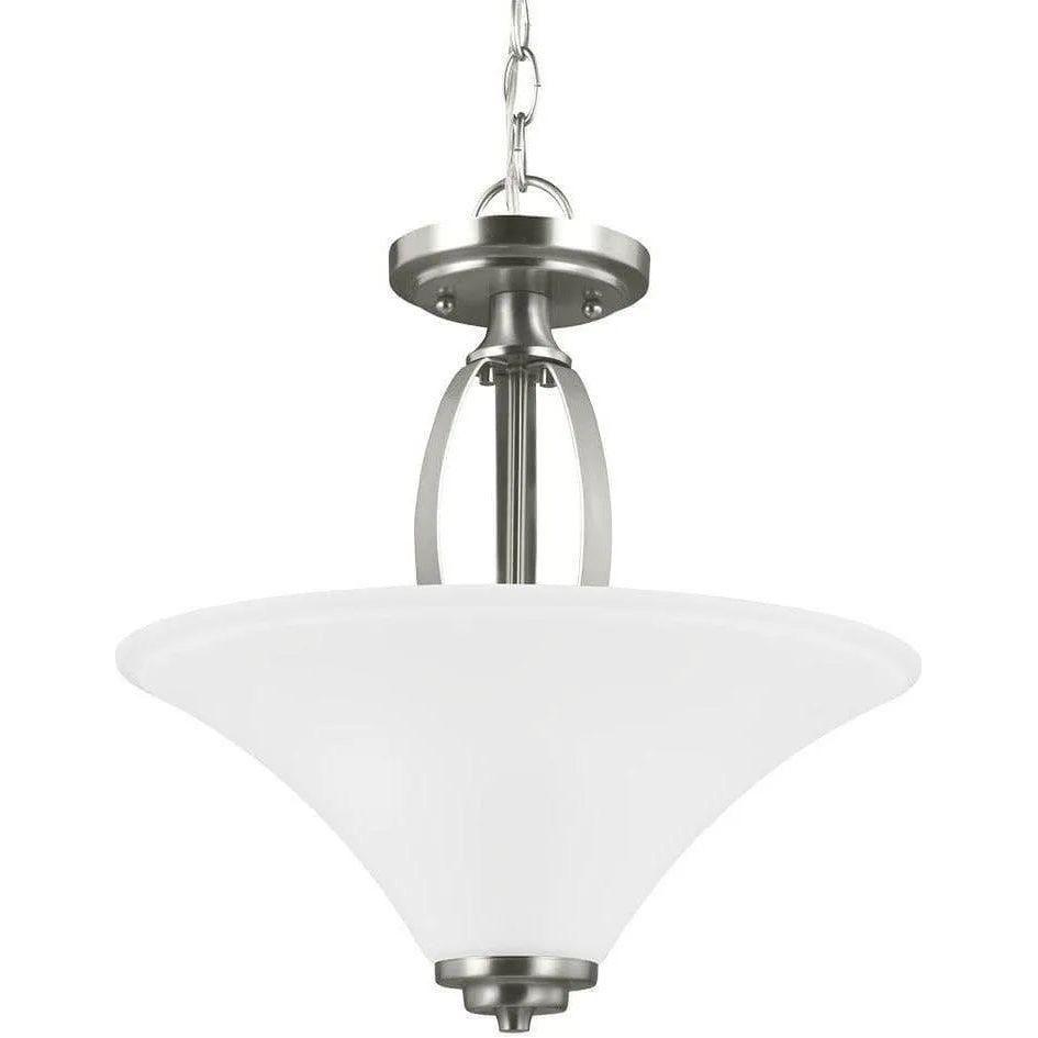 Generation Lighting - Metcalf Semi-Flush Convertible Pendant - 7713202-962 - Canada Light Shop