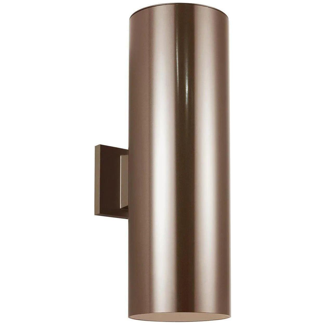 Generation Lighting - Outdoor Cylinders Outdoor Wall Lantern - 8313801-10 - Canada Light Shop