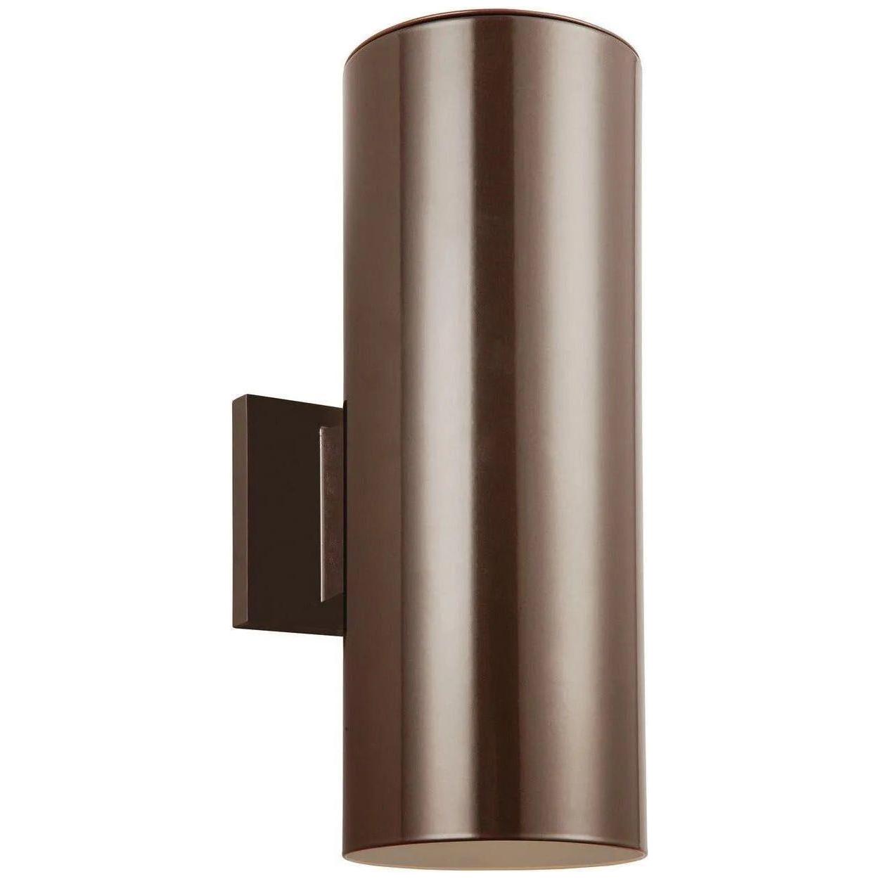 Generation Lighting - Outdoor Cylinders Outdoor Wall Lantern - 8313802-10 - Canada Light Shop