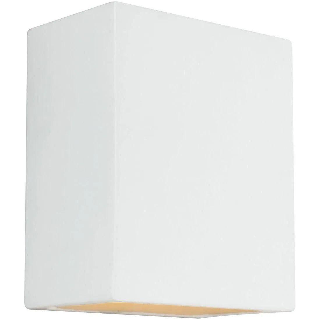 Generation Lighting - Paintable Ceramic Square Outdoor Wall Lantern - 8304801EN3-714 - Canada Light Shop