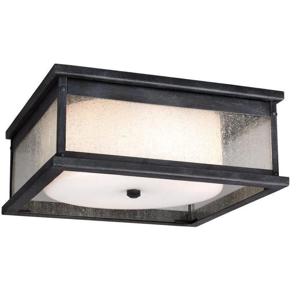 Generation Lighting - Pediment Outdoor Flush Mount - OL11113DWZ - Canada Light Shop