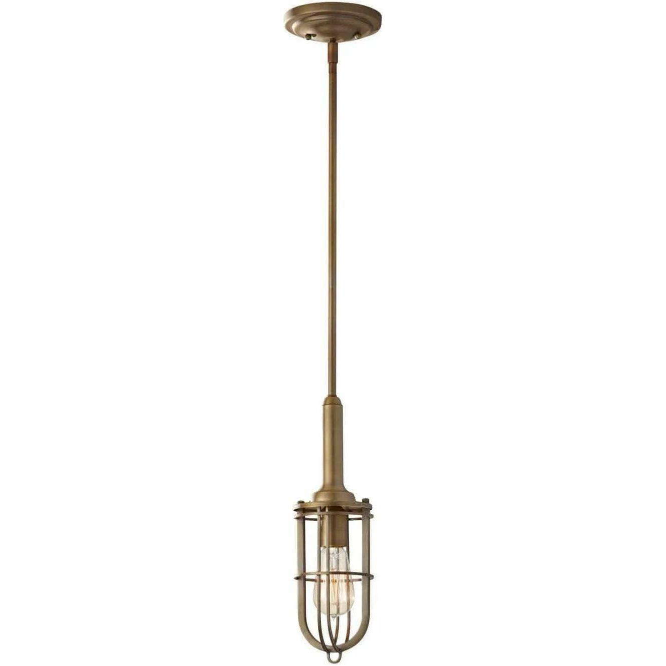 Generation Lighting - Urban Renewal Closed Cage Pendant - P1240DAB - Canada Light Shop