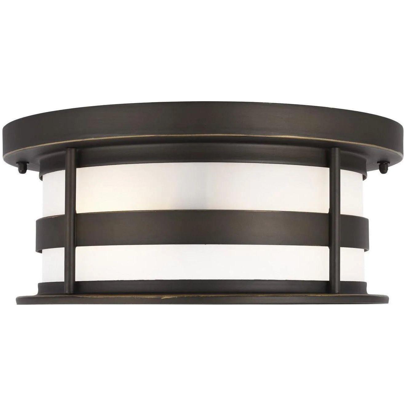 Generation Lighting - Wilburn Outdoor Flush Mount - 7890902-71 - Canada Light Shop