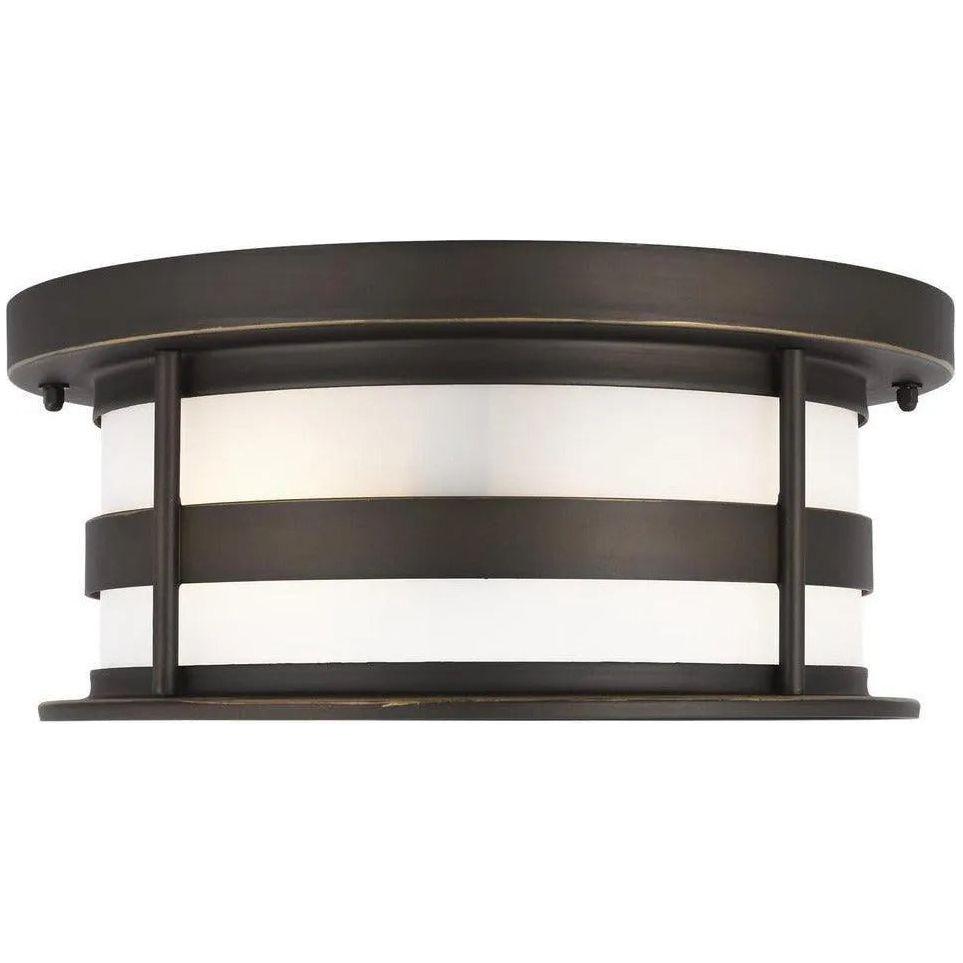 Generation Lighting - Wilburn Outdoor Flush Mount - 7890902EN3-12 - Canada Light Shop