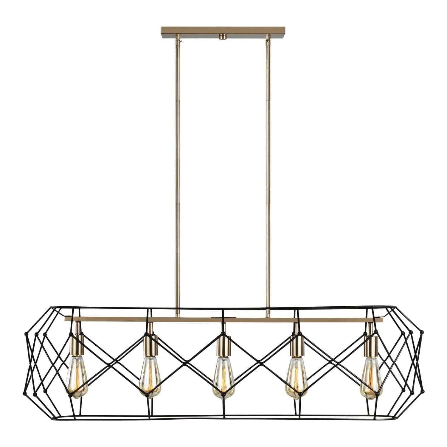 Generation Lighting - Zarra Linear Chandelier - 6634105-848 - Canada Light Shop