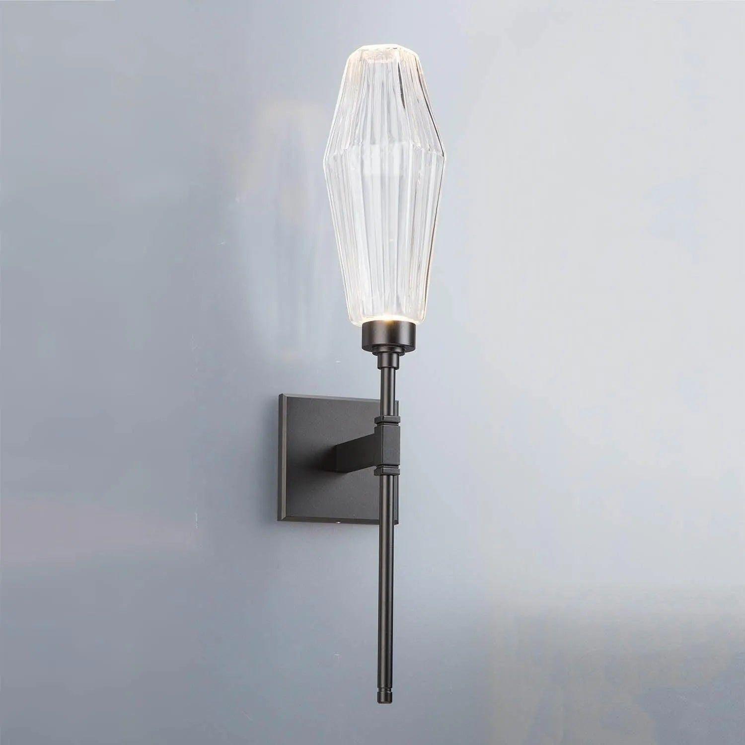 Hammerton Studio - Aalto Indoor Belvedere Sconce - IDB0049-07-MB-RC-L1 - Canada Light Shop