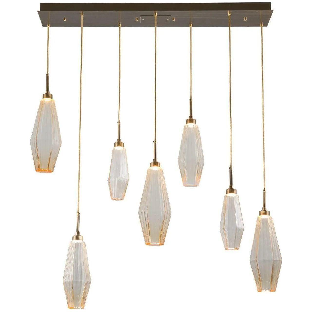 Hammerton Studio - Aalto Linear Multi-Port, 7-Light - PLB0049-07-BS-RA-C01-L1 - Canada Light Shop