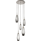 Hammerton Studio - Aalto Round Multi-Port, 5-Light - CHB0049-05-BS-RS-C01-L1 - Canada Light Shop
