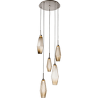 Hammerton Studio - Aalto Round Multi-Port, 5-Light - CHB0049-05-FB-RB-C01-L1 - Canada Light Shop