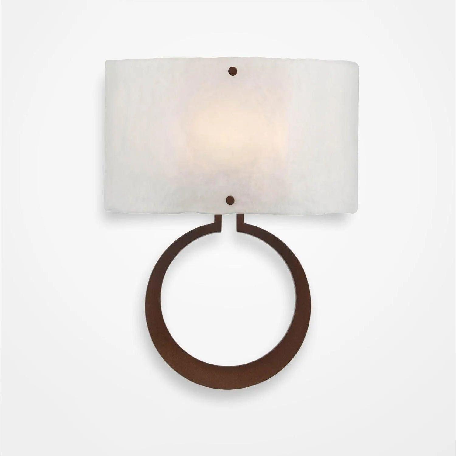 Hammerton Studio - Carlyle Circlet Cover Sconce - CSB0033-0E-RB-FG-E2 - Canada Light Shop