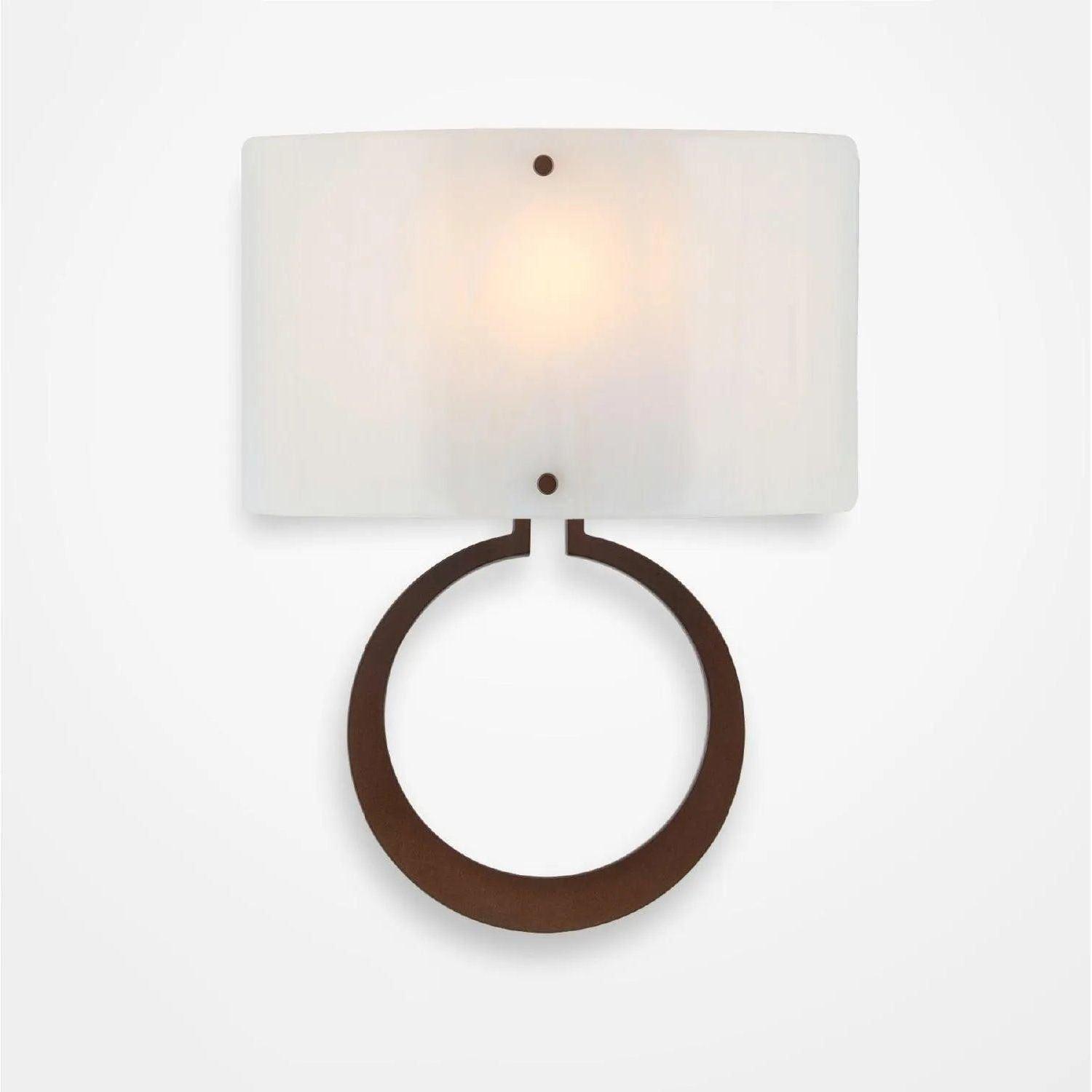 Hammerton Studio - Carlyle Circlet Cover Sconce - CSB0033-0E-RB-IW-E2 - Canada Light Shop