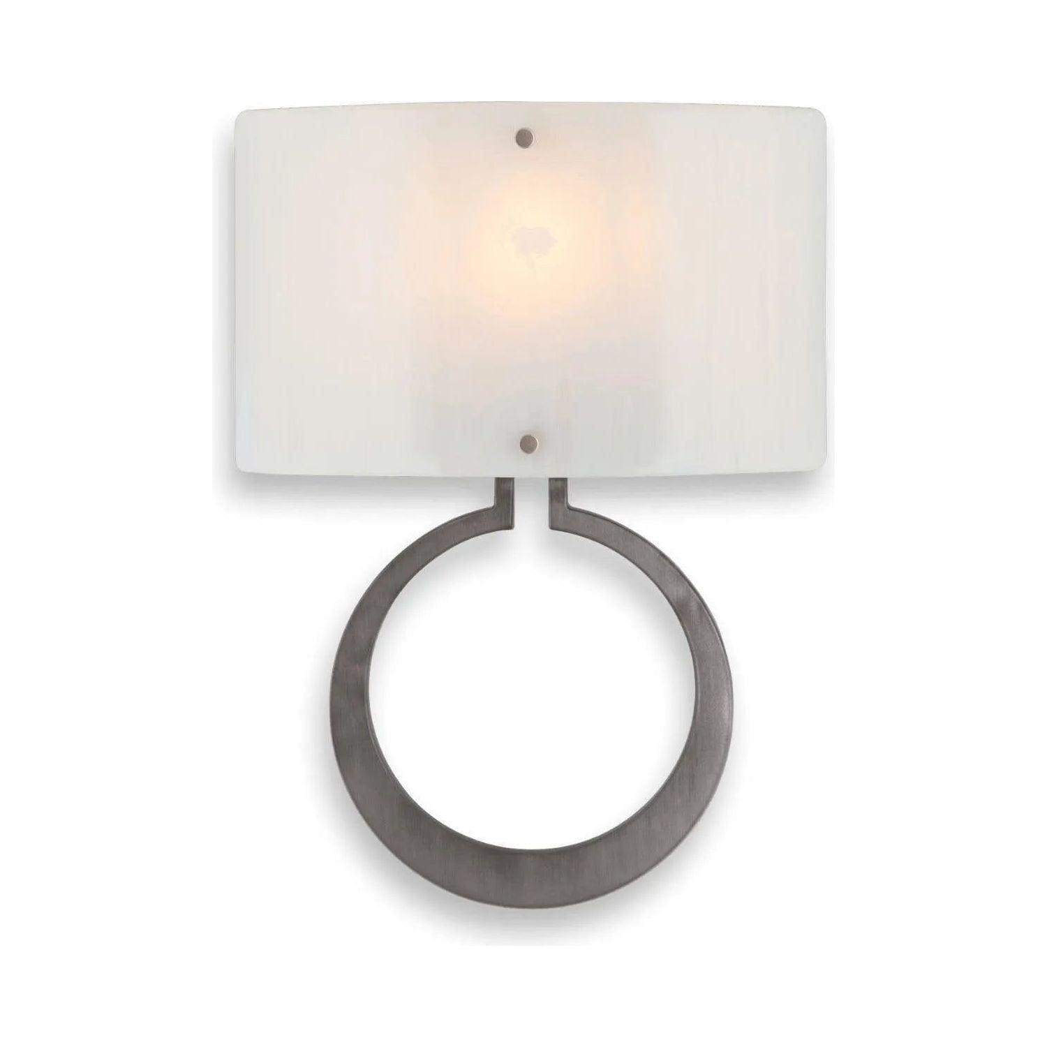 Hammerton Studio - Carlyle Circlet Cover Sconce - CSB0033-0E-SN-IW-E2 - Canada Light Shop