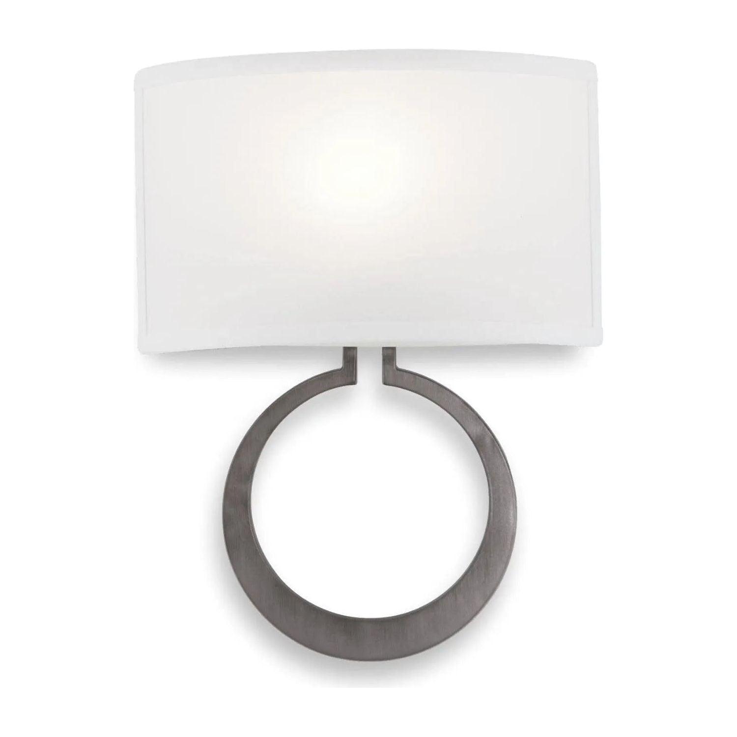 Hammerton Studio - Carlyle Circlet Cover Sconce - CSB0033-0E-SN-SH-E2 - Canada Light Shop