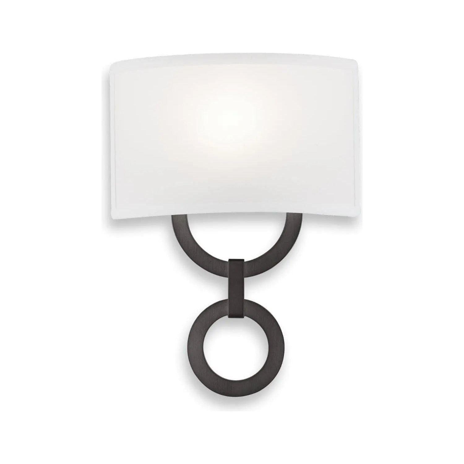 Hammerton Studio - Carlyle Round Link Cover Sconce - CSB0033-0D-GM-SH-E2 - Canada Light Shop