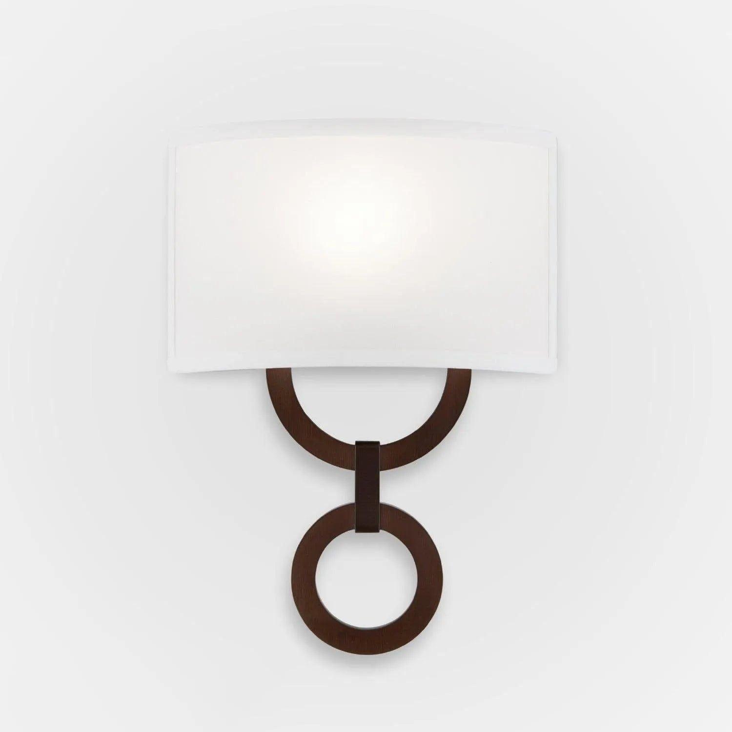 Hammerton Studio - Carlyle Round Link Cover Sconce - CSB0033-0D-RB-SH-E2 - Canada Light Shop