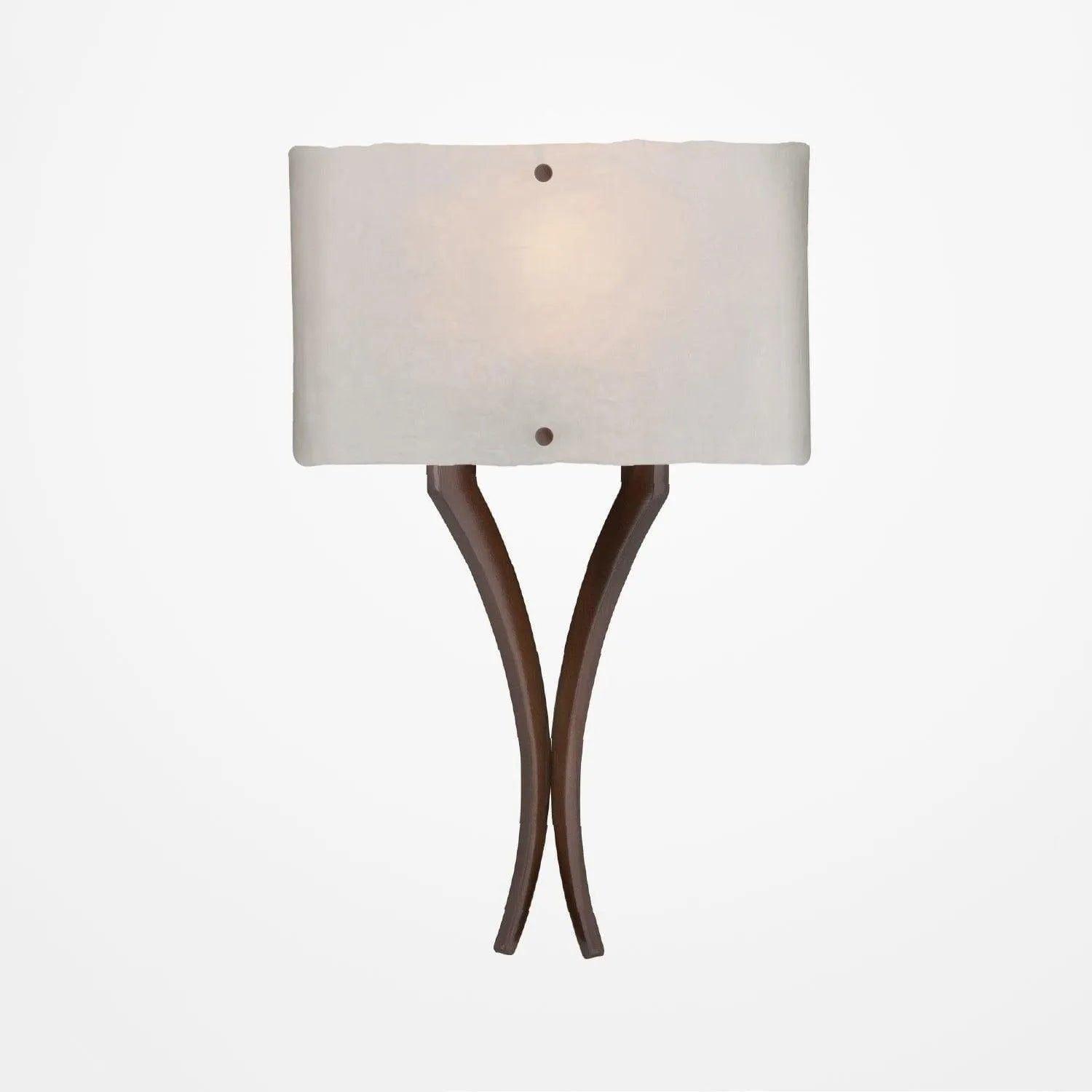 Hammerton Studio - Carlyle Vertex Cover Sconce - CSB0033-0A-RB-FG-E2 - Canada Light Shop
