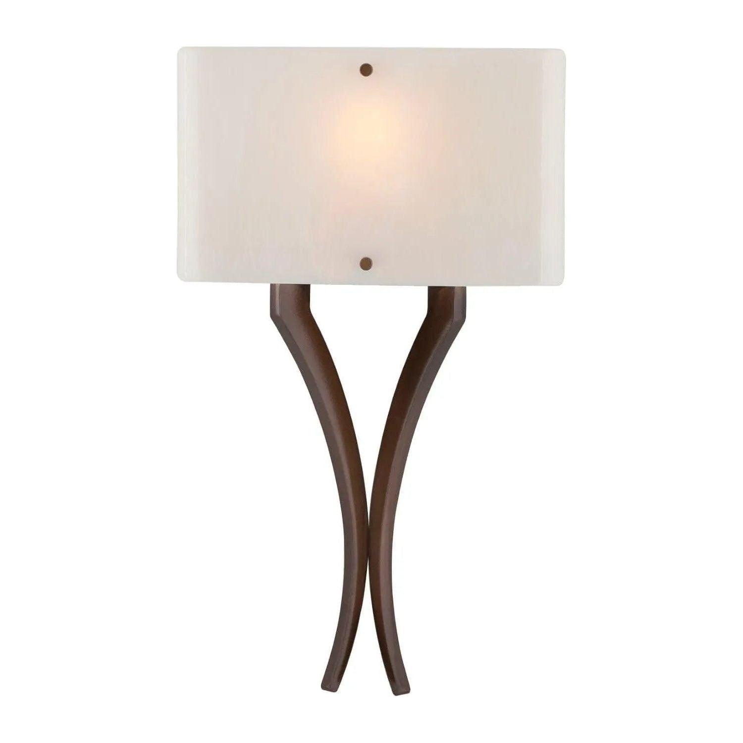 Hammerton Studio - Carlyle Vertex Cover Sconce - CSB0033-0A-RB-IW-E2 - Canada Light Shop