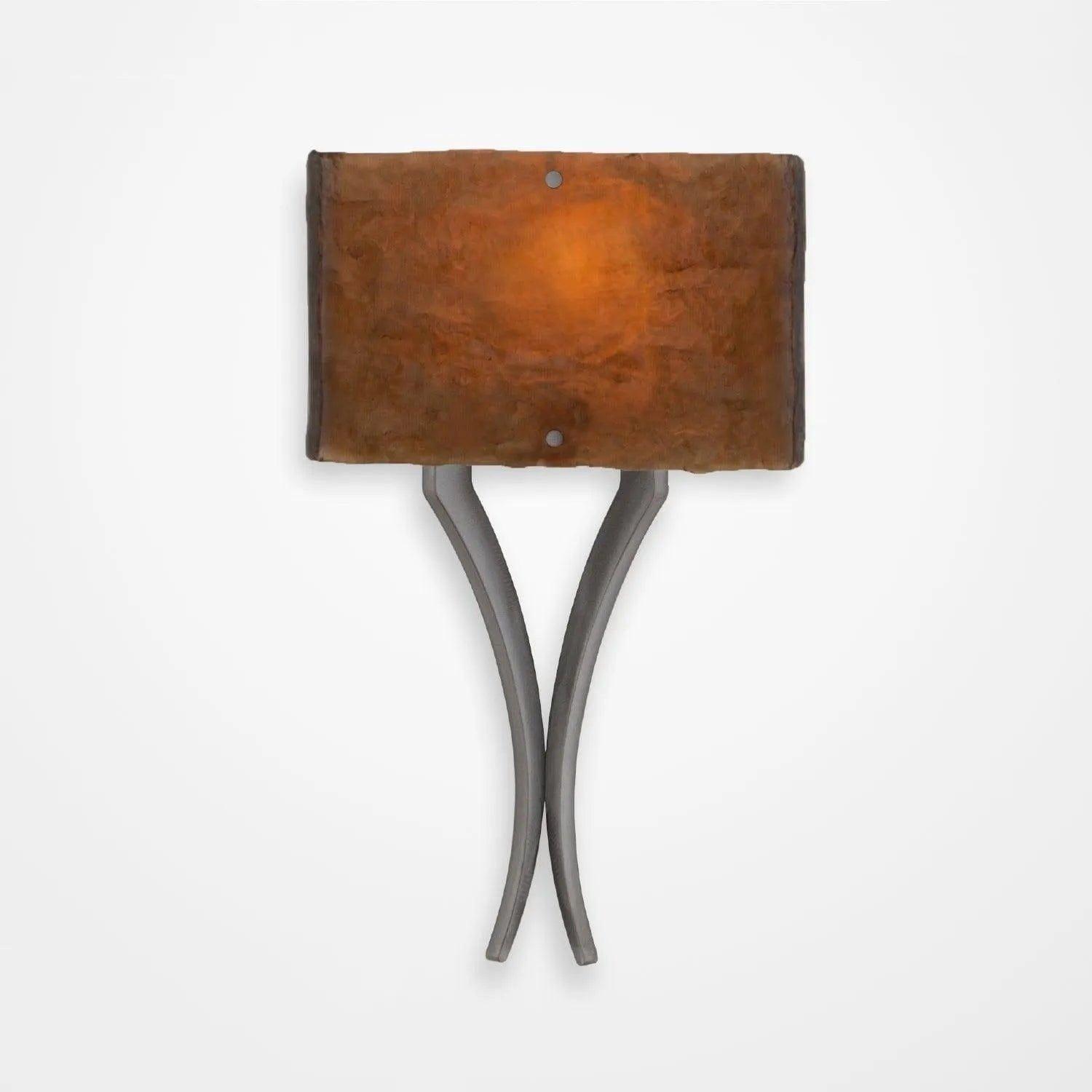 Hammerton Studio - Carlyle Vertex Cover Sconce - CSB0033-0A-SN-BG-E2 - Canada Light Shop