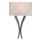 Hammerton Studio - Carlyle Vertex Cover Sconce - CSB0033-0A-SN-FG-E2 - Canada Light Shop
