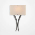 Hammerton Studio - Carlyle Vertex Cover Sconce - CSB0033-0A-SN-IW-E2 - Canada Light Shop