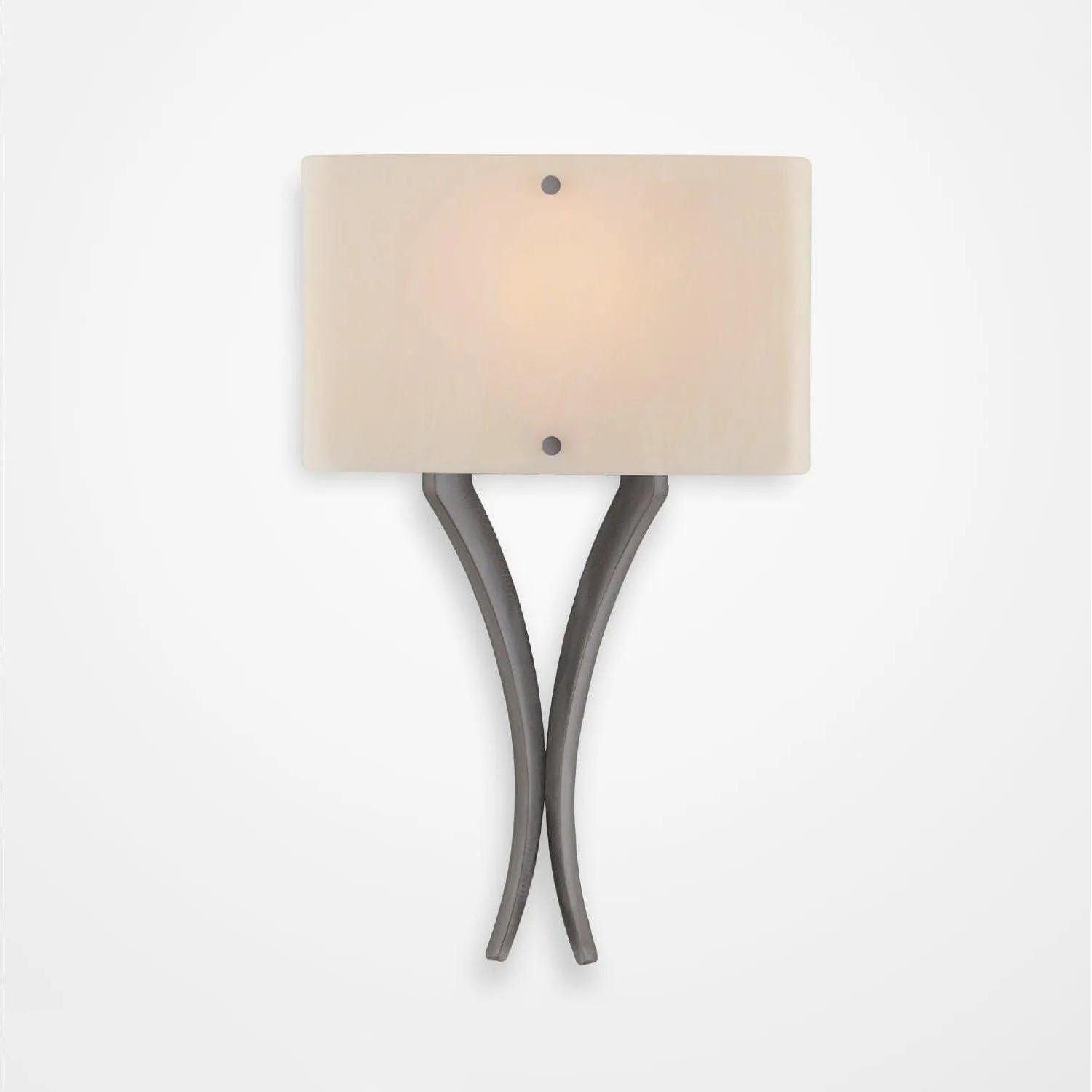 Hammerton Studio - Carlyle Vertex Cover Sconce - CSB0033-0A-SN-IW-E2 - Canada Light Shop