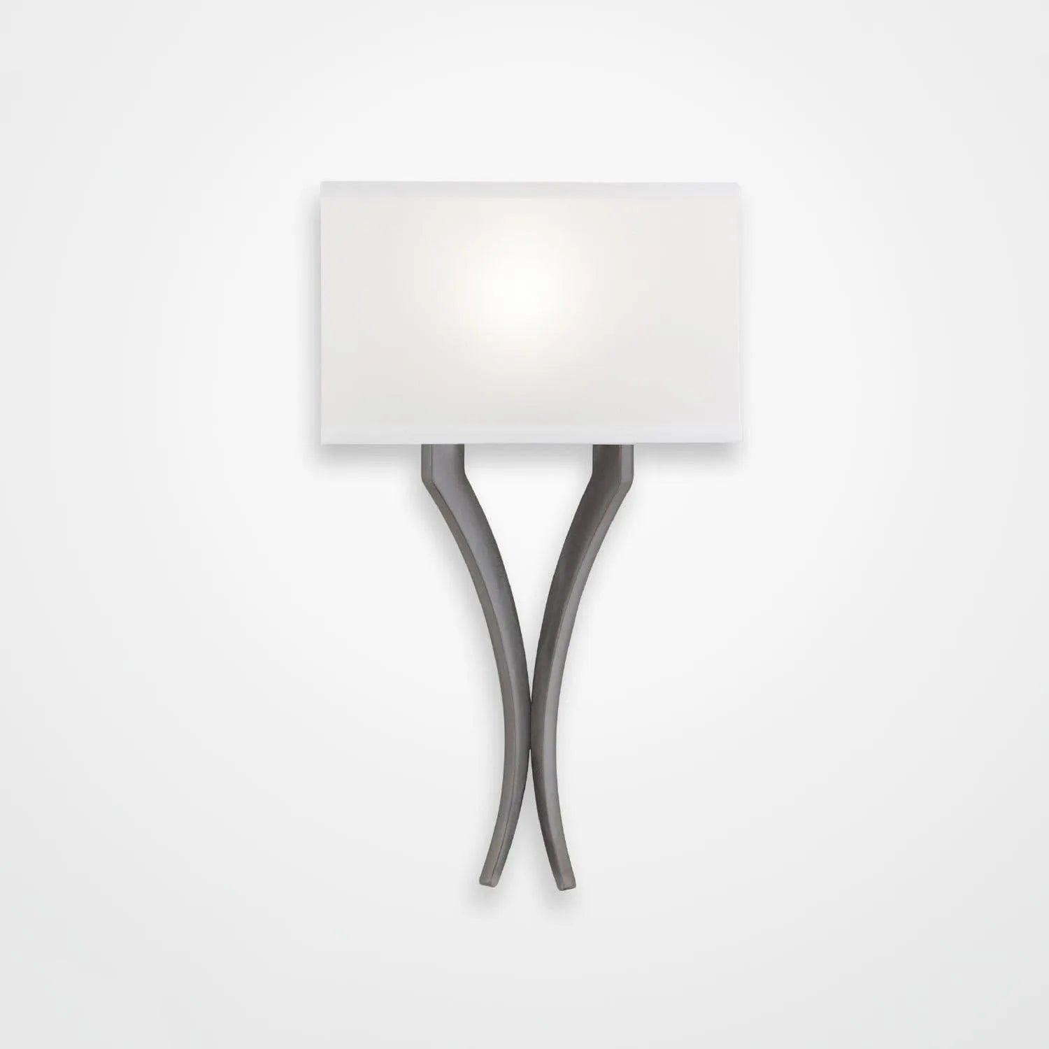 Hammerton Studio - Carlyle Vertex Cover Sconce - CSB0033-0A-SN-SH-E2 - Canada Light Shop