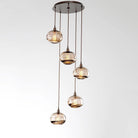 Hammerton Studio - Coppa Round Multi-Port, 5-Light - CHB0036-05-BS-OA-C01-E2 - Canada Light Shop