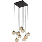 Hammerton Studio - Coppa Square Multi-Port, 9-Light - CHB0036-09-BS-OA-C01-E2 - Canada Light Shop