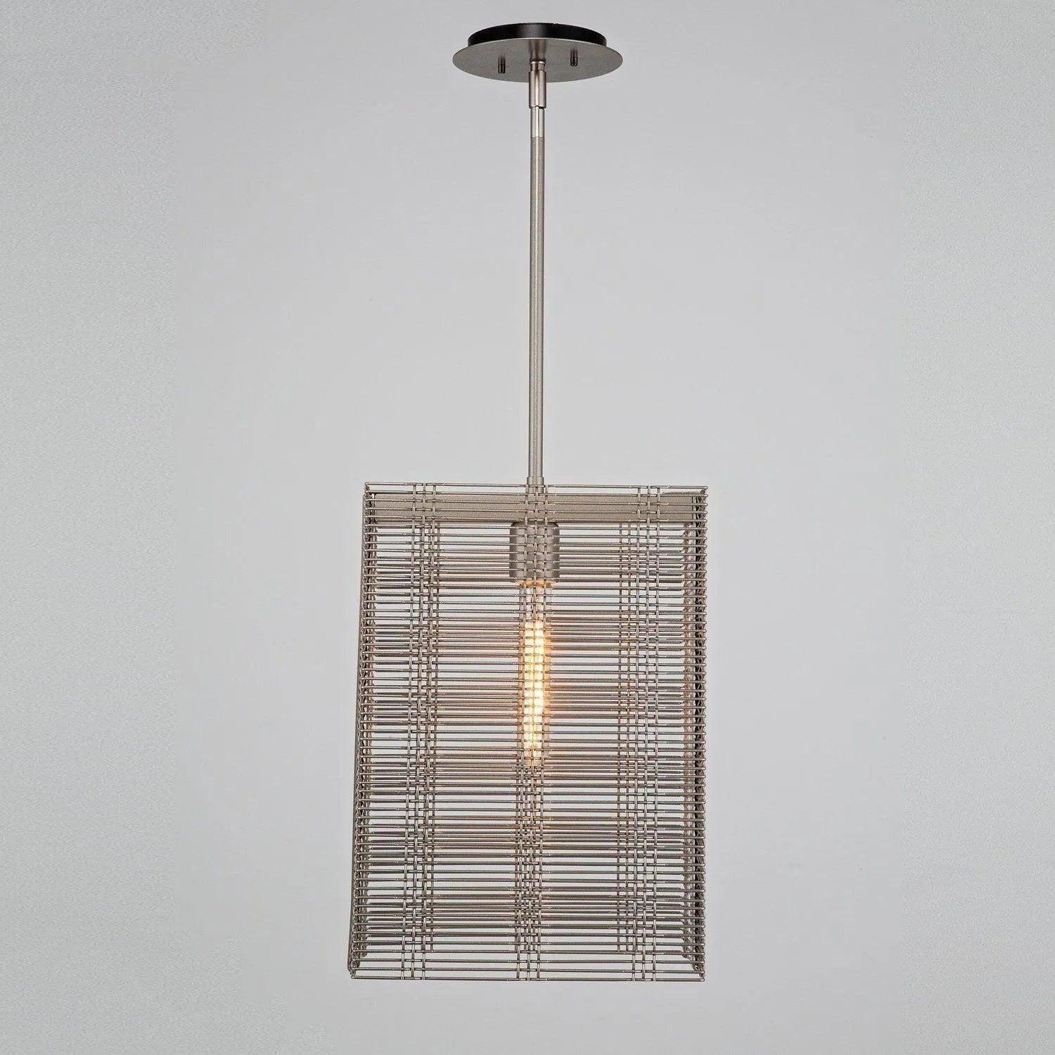 Hammerton Studio - Downtown Mesh Pendant, 16-Inch - LAB0020-16-BS-0-001-E2 - Canada Light Shop