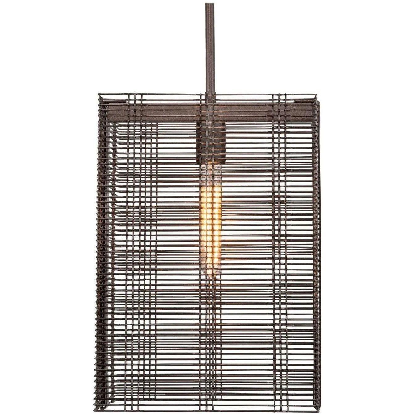 Hammerton Studio - Downtown Mesh Pendant, 16-Inch - LAB0020-16-FB-0-001-E2 - Canada Light Shop