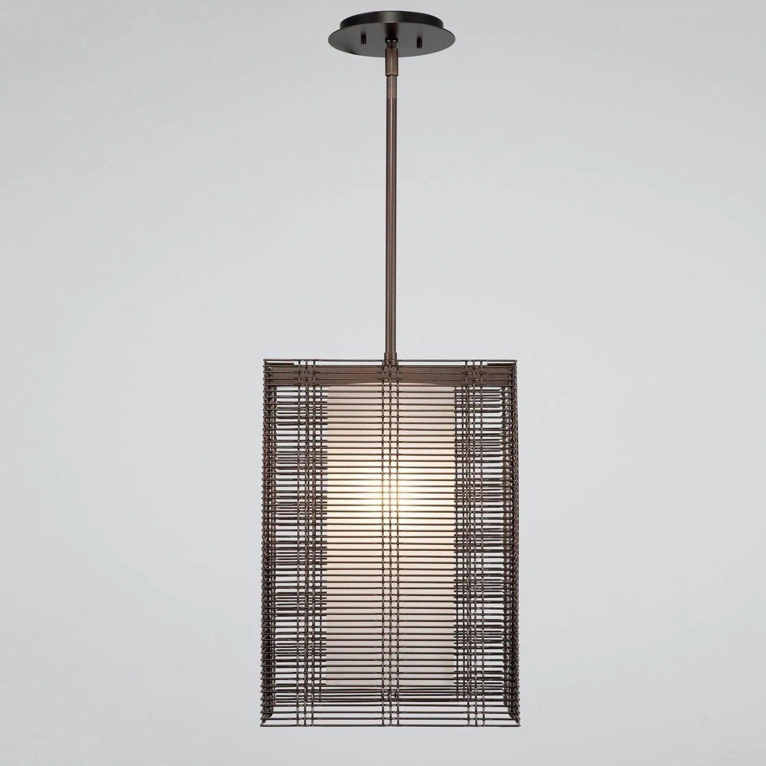 Hammerton Studio - Downtown Mesh Pendant, 16-Inch - LAB0020-16-FB-F-001-L1 - Canada Light Shop