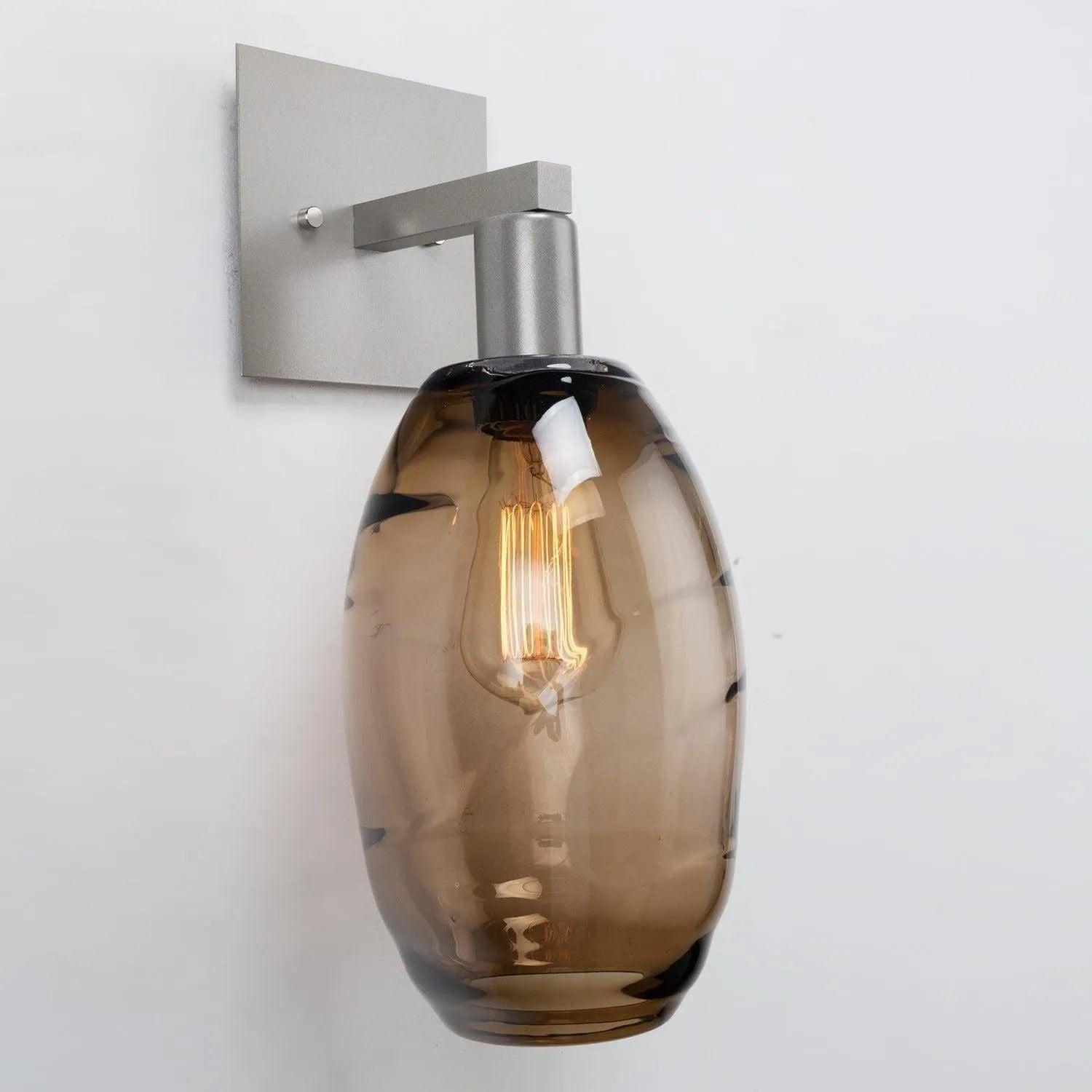 Hammerton Studio - Ellisse Indoor Sconce - IDB0035-16-BS-OB-E2 - Canada Light Shop