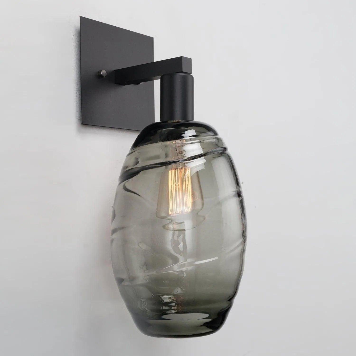 Hammerton Studio - Ellisse Indoor Sconce - IDB0035-16-MB-OS-E2 - Canada Light Shop