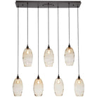 Hammerton Studio - Ellisse Linear Multi-Port, 7-Light - PLB0035-07-BS-OA-C01-E2 - Canada Light Shop