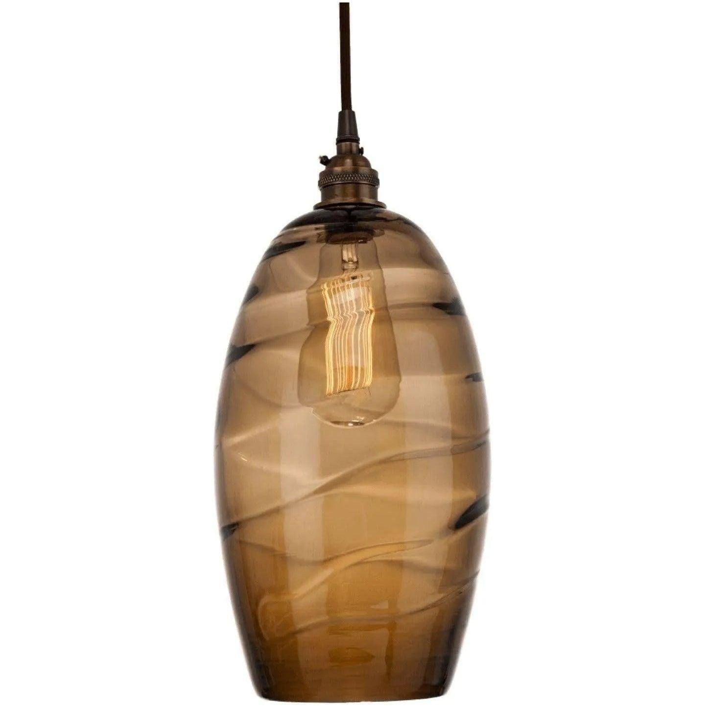Hammerton Studio - Ellisse Pendant - LAB0035-01-FB-OB-C01-E2 - Canada Light Shop