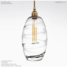 Hammerton Studio - Ellisse Pendant - LAB0035-01-GB-OC-C01-E2 - Canada Light Shop