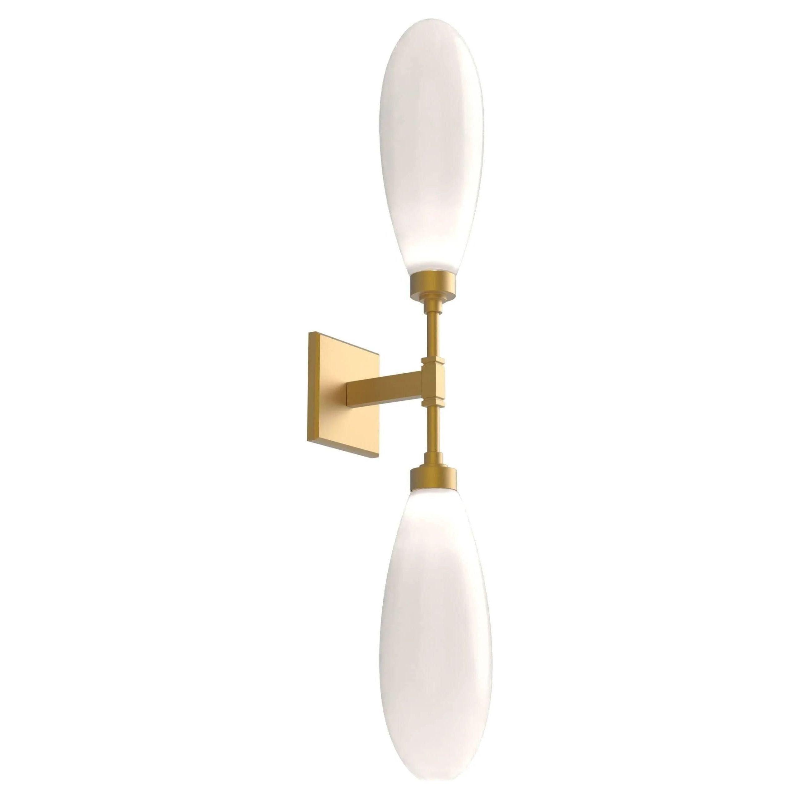 Hammerton Studio - Fiori LED Double Wall Sconce - IDB0071-02-GB-WL-L3 - Canada Light Shop