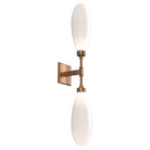 Hammerton Studio - Fiori LED Double Wall Sconce - IDB0071-02-GM-WL-L3 - Canada Light Shop