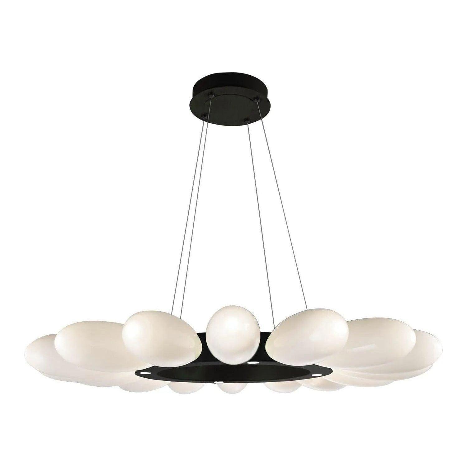 Hammerton Studio - Fiori Ring Chandelier - CHB0071-39-MB-WL-CA1-L3 - Canada Light Shop