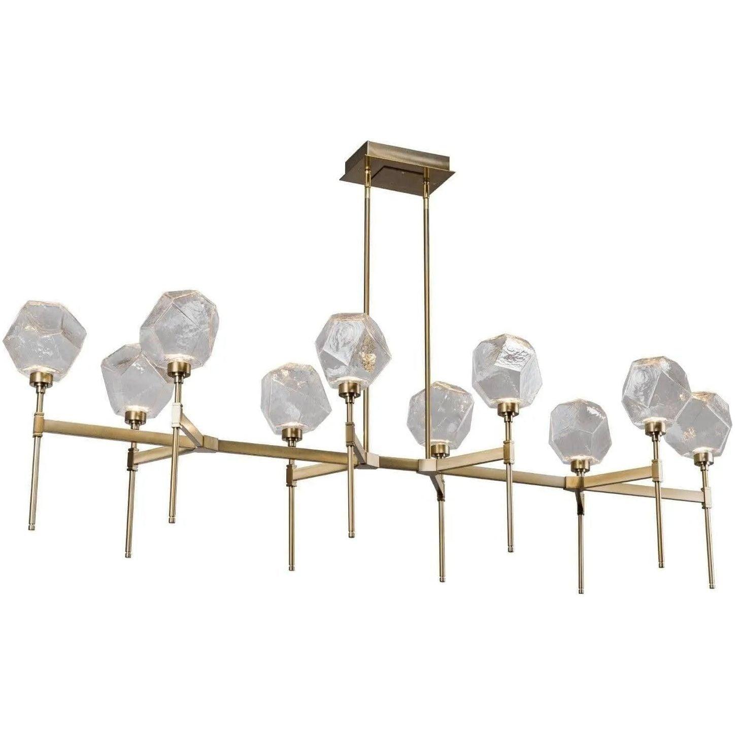 Hammerton Studio - Gem Linear Belvedere Suspension, 69-Inch - PLB0039-69-HB-C-001-L1 - Canada Light Shop