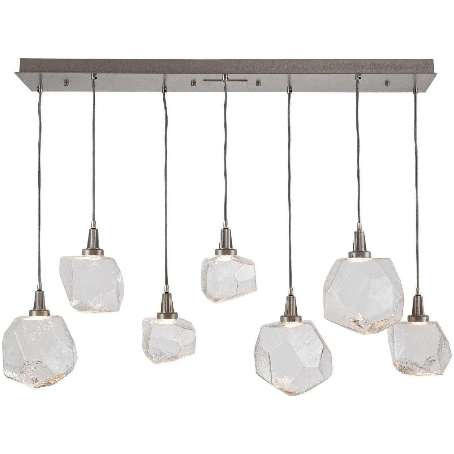 Hammerton Studio - Gem Linear Multi-Port, 7-Light - PLB0039-07-BS-C-C01-L1 - Canada Light Shop