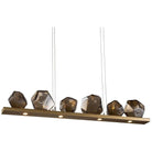 Hammerton Studio - Gem Linear Suspension, 44-Inch - PLB0039-0B-GB-B-CA1-L1 - Canada Light Shop
