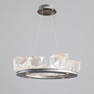 Hammerton Studio - Gem Ring Chandelier, 27-Inch - CHB0039-0B-SN-C-CA1-L1 - Canada Light Shop