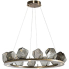 Hammerton Studio - Gem Ring Chandelier, 37-Inch - CHB0039-0C-HB-S-CA1-L1 - Canada Light Shop