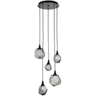 Hammerton Studio - Gem Round Multi-Port, 5-Light - CHB0039-05-MB-S-C01-L1 - Canada Light Shop